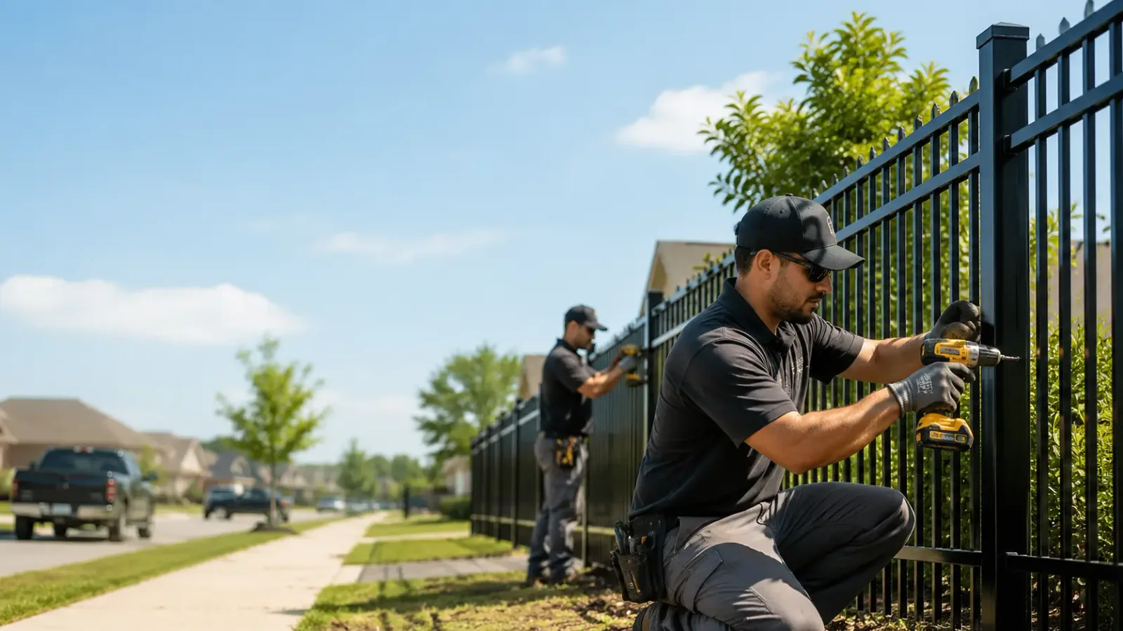 Metal Fence Installation in Dover, FL